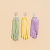 Waterproof Dishwashing Gloves Warm Fleece Thickened Laundry Gloves Tear-resistant Threaded Sleeve Cuff Cleaning Gloves