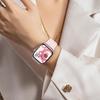 Kompatibles Silikonarmband für Apple Watch Series 8, 9, 10 und 11 - Neues Standardmodell für Mädchen (S)