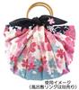 Maeda Senko Hanagoromo Large Furoshiki Sakura Black 110458 Made in Japan 100% Cotton Approx. 107x105cm (Japan domestic version)