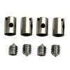 RUSUO Solderless Cable Nipple, Set Crimp Cable Nipple 5mm Throttle Choke for Motorcycle Scooter Quad