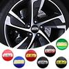 4 szt. 56 mm 60 mm 65 mm Stylizacja Samochodu Naklejki na Środkowe Kołpaki Kół Akcesoria Zamienne do Samochodu Dla Odznaki Emblematu Naklejki BBS Akcesorium