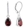 Copper Inlaid Zircon Teardrop Earrings, 925 Sterling Silver, European American Fashion, Women's Gift