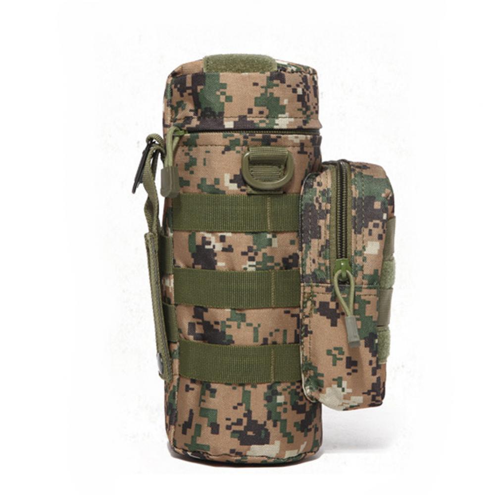 2L Military Tactical Molle Pouch Water Bottle Holster Outdoors Camping Hiking Hunting Waist Back Pack Canteen Kettle Holder Bag