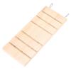 Pet Wooden Ladder Hamster Bird Stand Platform Toy Rest Board Perches Cage