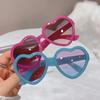 Cute Candy Color Hearts Kids Sunglasses Children Retro Pink Cartoon Sun Glasses Frame Girls Boys Baby Sunglasses UV400 Eyewear