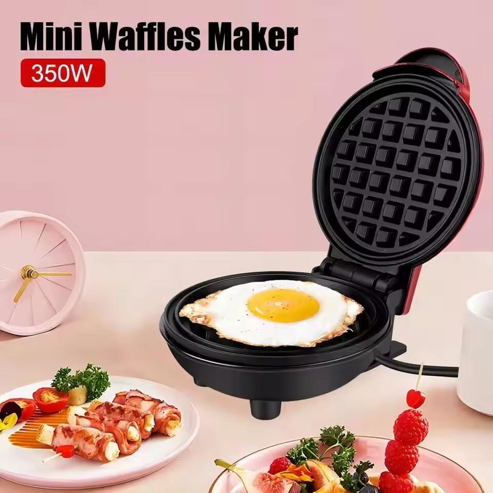 Mini Cake Maker Double-Sided Heating Portable Bundts Cake Maker Electric Cupcake Maker For Breakfast Snacks EU Plug