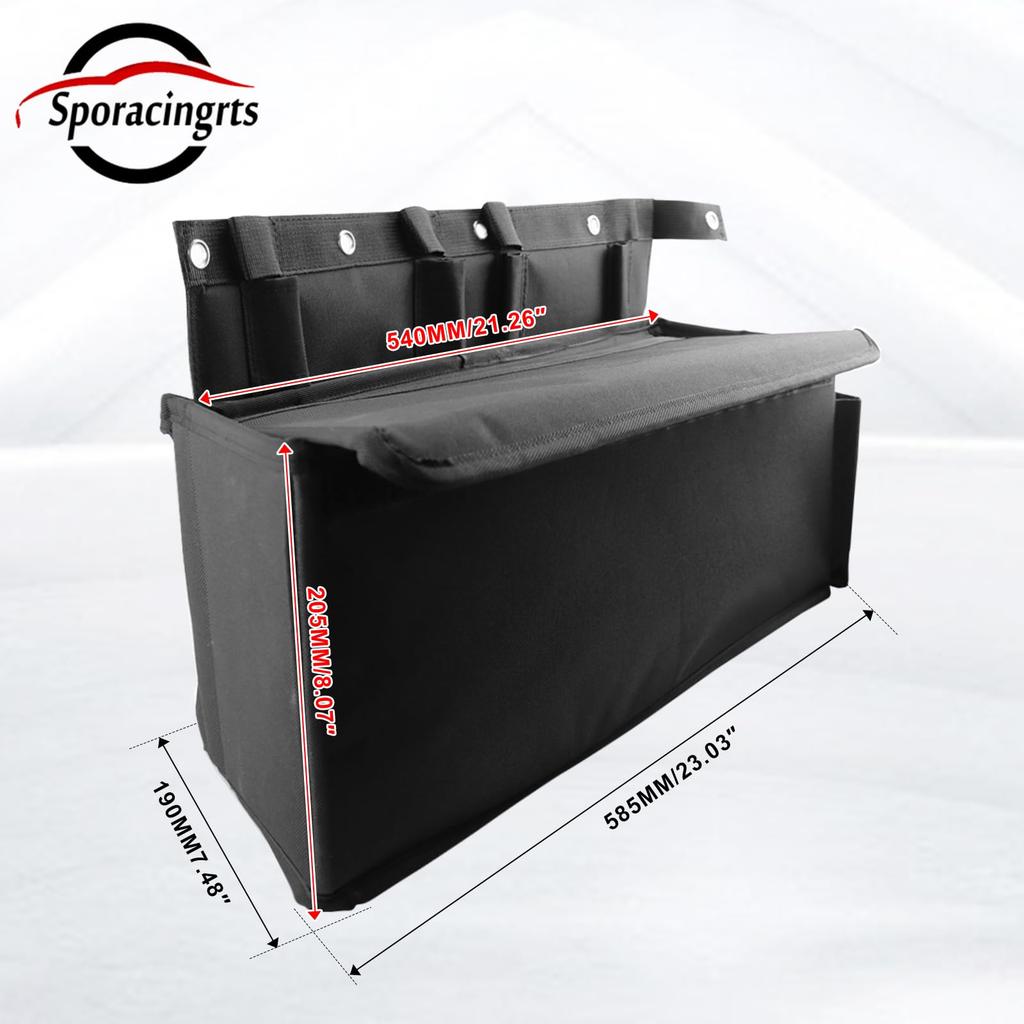 Sporacingrts Suzuki Jimny Sierra dedicated headrest storage box with rear seat armrest and perfect for sleeping in the car or camping & (JB64/JB74)