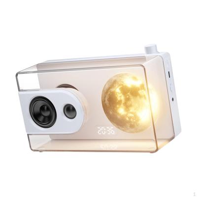 Transparent Bluetooth Speaker Home Audio Equipment Rechargeable 13W Loud Sound Deep Bass Music