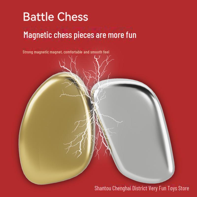 Magnetic Chess Puzzle Gift Box - Holiday Decompression Toy with Battle-Ready Magnetic Effect