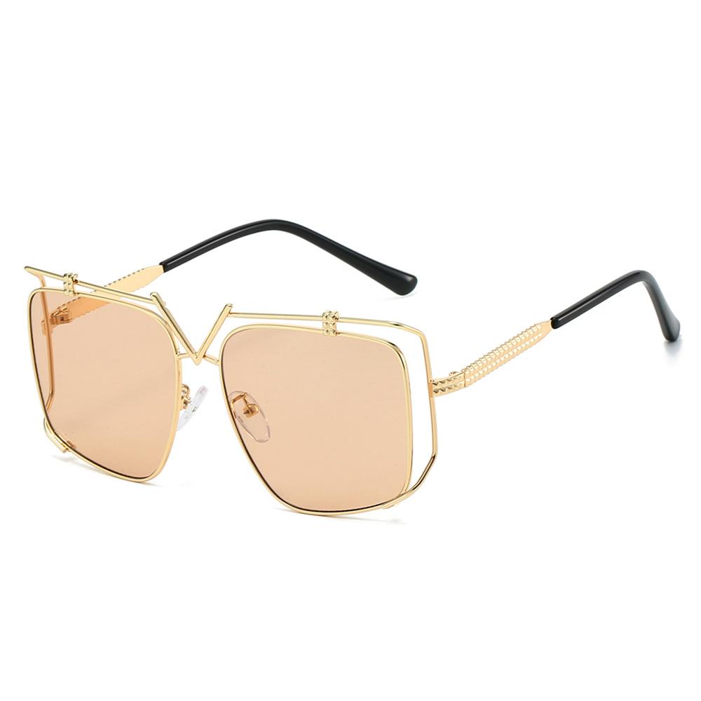 JYL Sunglasses Ladies Uv Protection Round Plain Use 9088 A-17375