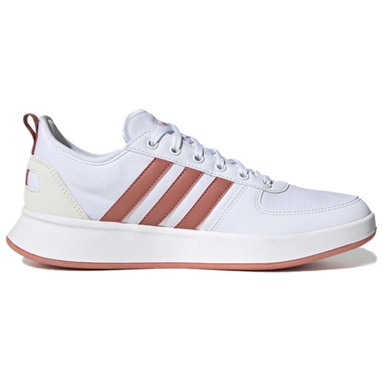 Adidas Court 80s Comfortable Versatile Shock Absorbing Low Top Tennis Shoes Women Sneakers White EE9840