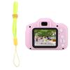 X2 Mini Portable 2.0 Inch IPS Color Screen Children's Digital Camera HD 1080P Camera(Pink)