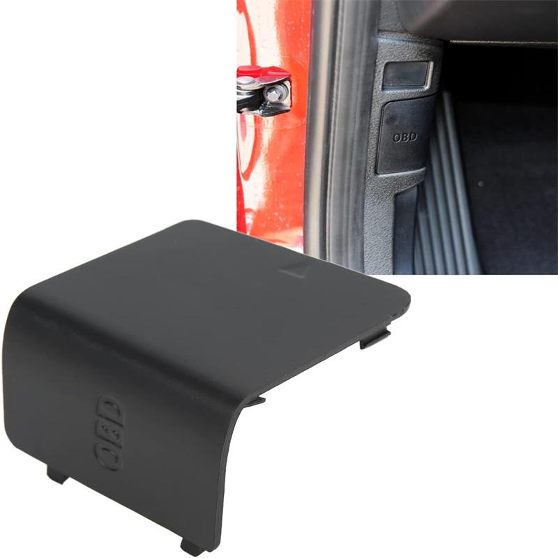Car Interior Kick Panel Cap 51437144966 Obd Plug Cover Lhd Protective Shell For Bmw 1 Series E81 E82 E84 E87 E88 2004-2015