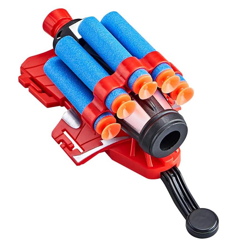 Non-Toxic Spider Launcher Chidlren Toy Glove Web Shooters Halloween Wristband Prop Children Cosplay Figure Game Christmas Kids Present Toys