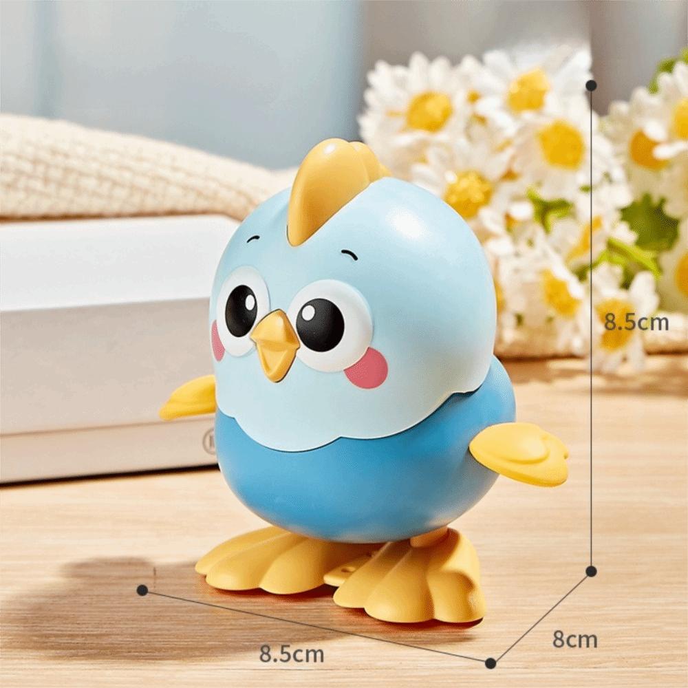 Funny Chick Coil Toy Colorful Small Animal That Can Move Children's Gift