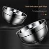 316 Stainless Steel Double-Layer Bowl