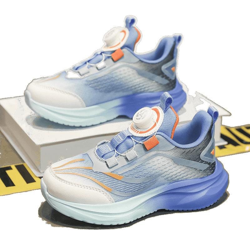 Children's sports shoes 2025 spring new mesh breathable non-slip fashion handsome deodorant girls running shoes