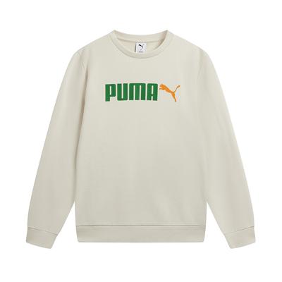 Puma Não. 2 Tripulação Série TR Moda Simples Gola Redonda Pulôver Manga Longa Moletom Moletom Unissex 695942-87