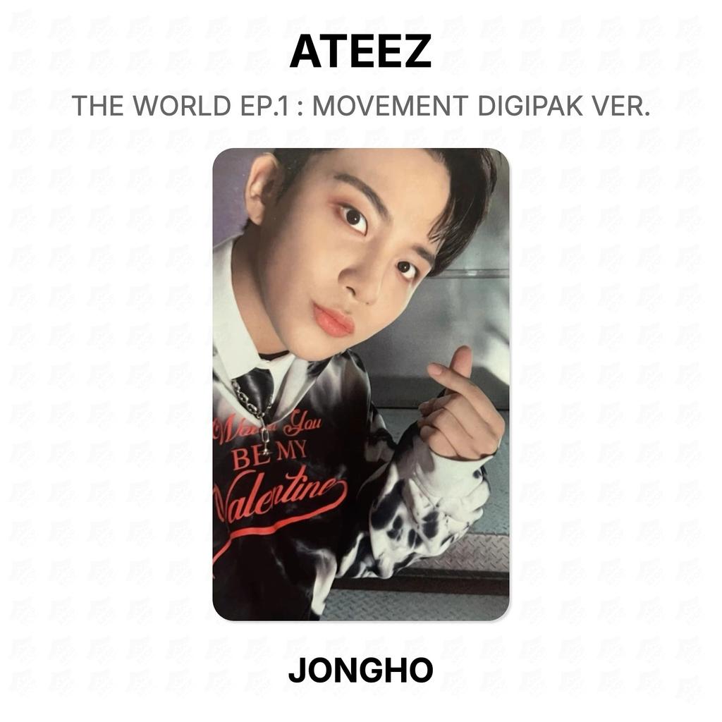 ATEEZ ŚWIAT EP.1 : RUCH DIGIPAK WERSJA. Oficjalna fotokarta