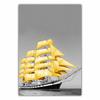 Fashion Retro Art Landscape Canvas Painting Yellow Sailboat Poster Office Wall Painting for Living Room Home Decoration Mural No Frame