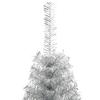 VidaXL Artificial Half Christmas Tree with Silver Stand 210 Cm PET 344698