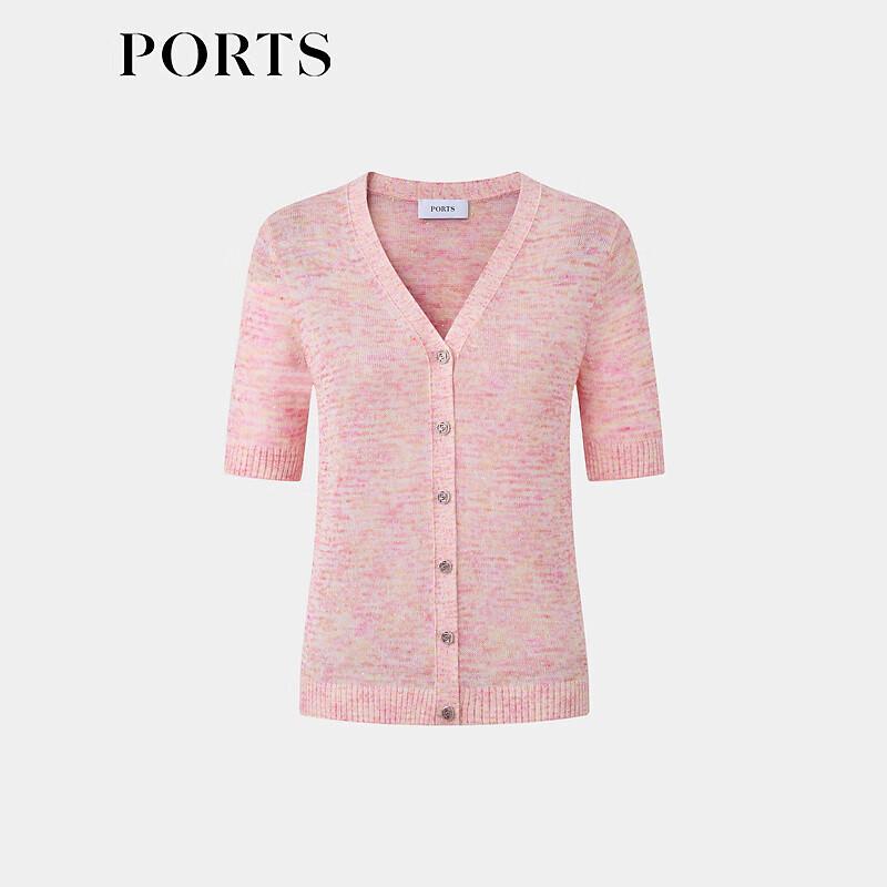 Ports Women's Short Sleeve Knit Cardigan
