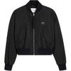Ami Paris Twill Bomber Jacket HJK012PA0007-001