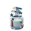 Smooth Sailing Sailboat: A Bright Future in Cake Decoration from Junior High to College Graduation