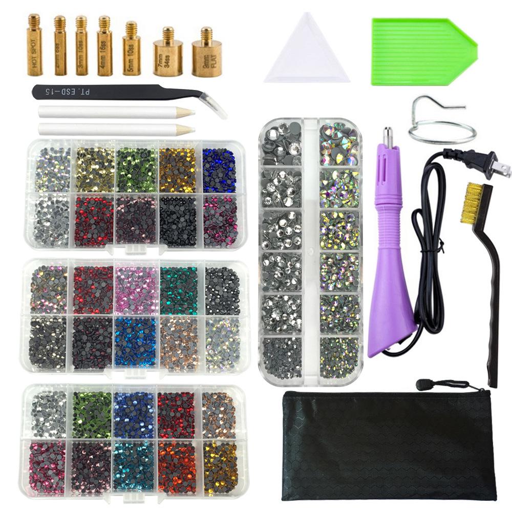 Rhinestone Setter Kit with Pen & Storage Bag for DIY Clothing & Jewelry Accessories