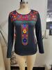 Autumn 2022 Women's Bohemian Print Long Sleeve Top