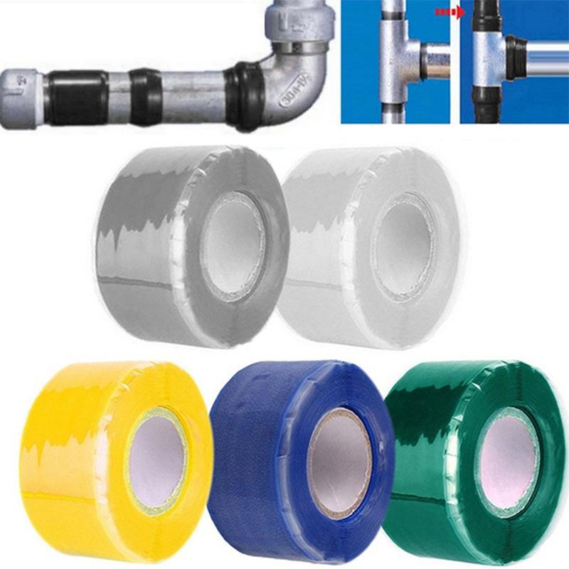 Nastro per tubi dell'acqua Nastro isolante autofondente resistente alle alte pressioni e alle basse temperature Nastro autoadesivo di emergenza