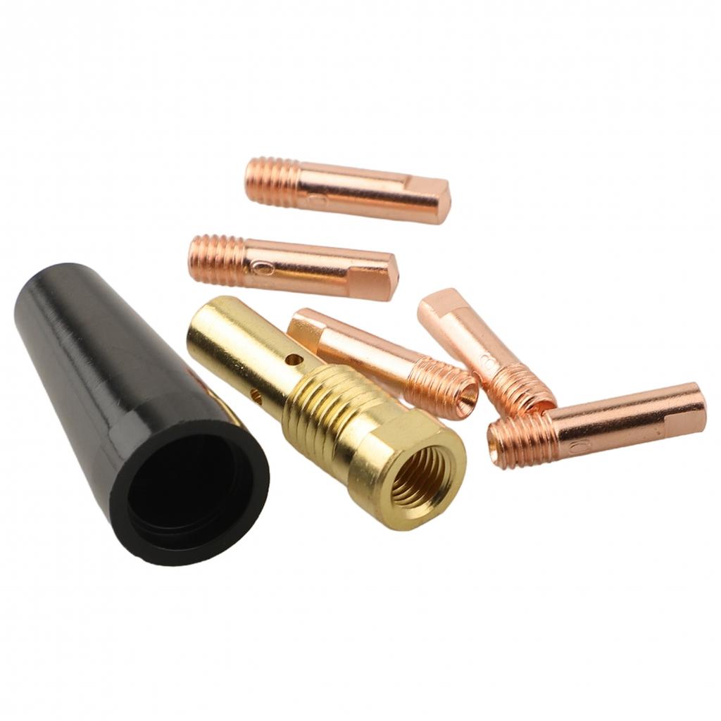 Complete 7PK Nozzle Tip Kit for MIG Welder for Flux Core Welding Projects
