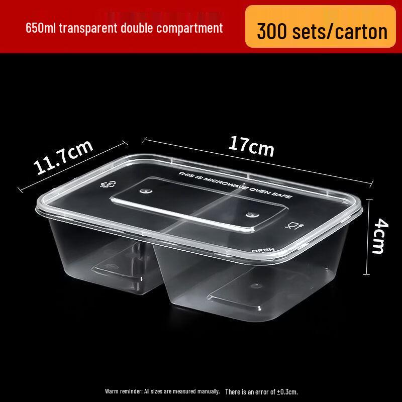Disposable Takeout Meal Prep Containers