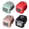 Electronic Finger Counter, Resettable 6Digit LCD Electronic Digital Display Finger Hand Tally Counter Counting