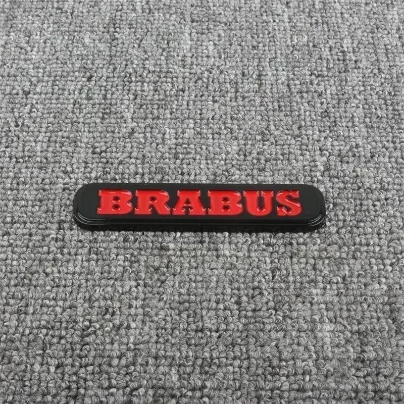 1 Pçs ABS Car Side Trunk Para AMG Brabus Emblem Sticker Accessories For Benz C63 A45 GLS Fortwo Forfour 451 453
