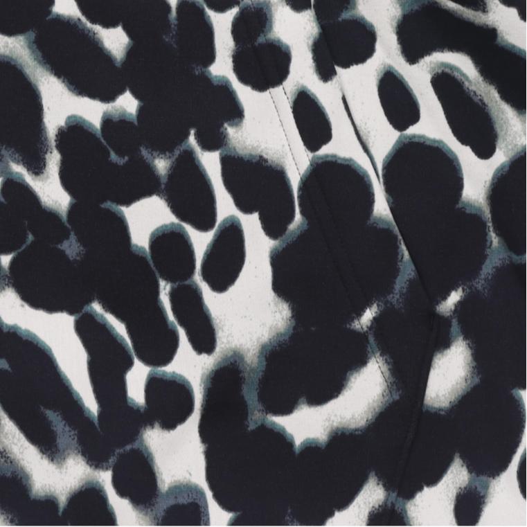 Nike All Over Print Fleece Hoodie 'Black/White' FN3324-020
