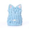 Hair Drying Adjustable Cap Hair Wrap Towel Cute Bath Hair Hat With Ears Cat