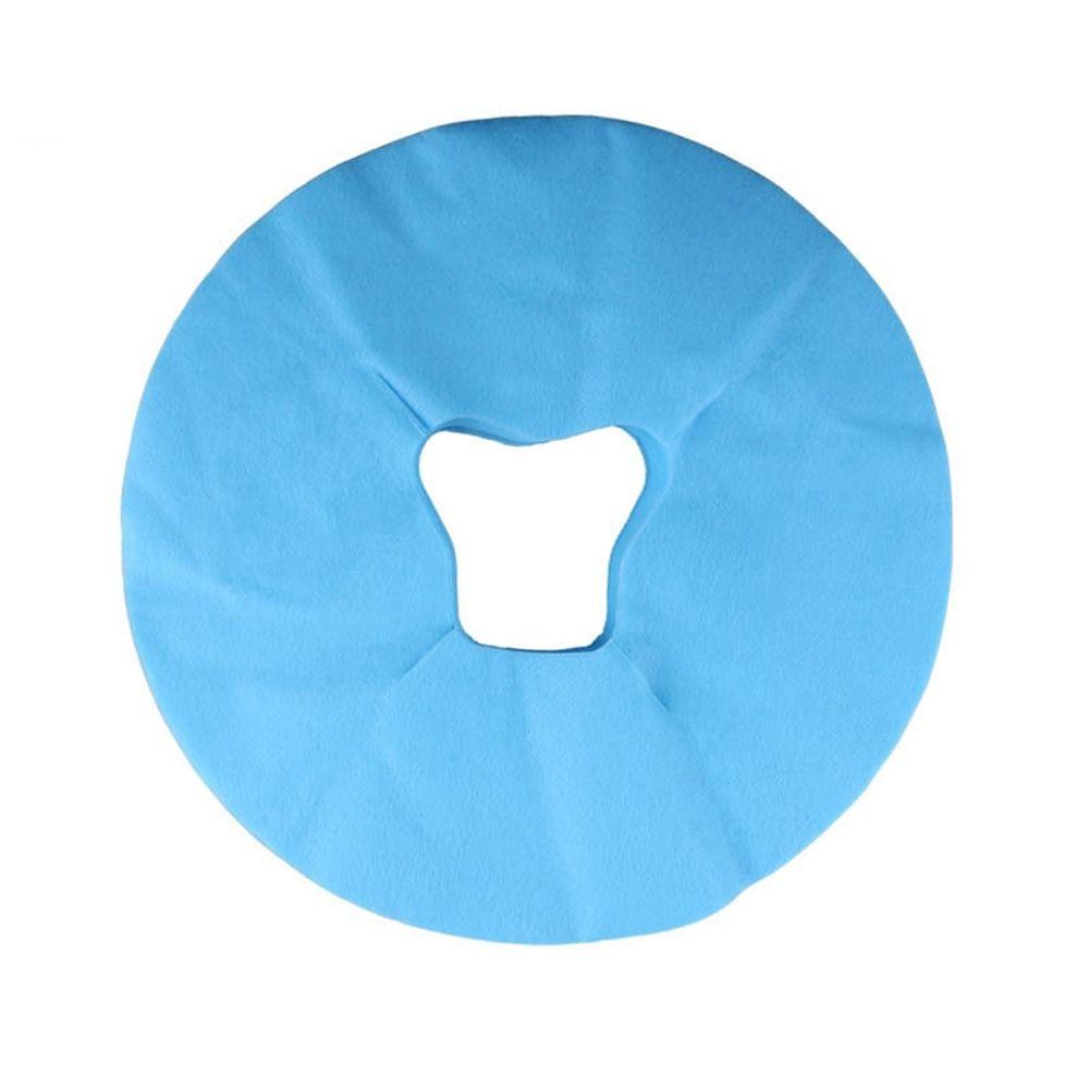 100Pcs Makeup Tool Massage Table Sheets Headrest Pads Face Pillow Cover  for Women Spa