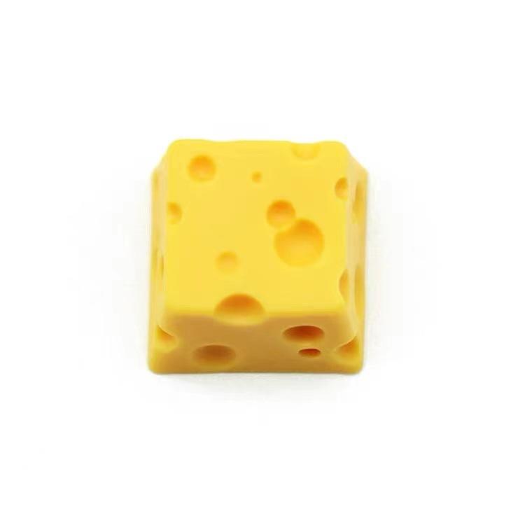 Touches de clavier mécaniques en résine avec motif fromage, mignonnes, Tom et Jerry, arbre croisé