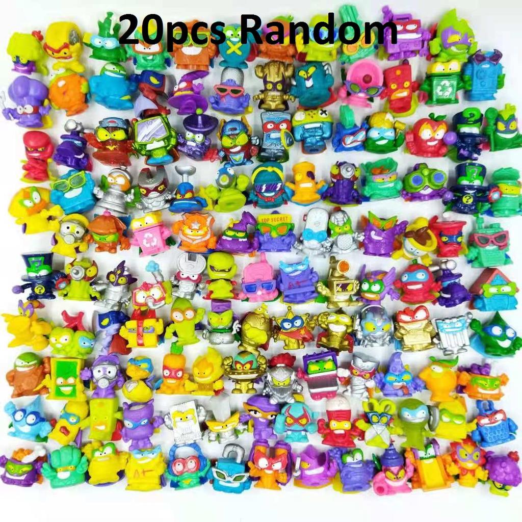 10/20/30/50pcs No Repeat Superthings Piratix Superzings Action Figures 2-4CM Super Zings Collection Toys Model for Kids Gift