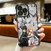 Sword Art Online Anime Soft Phone Case For iPhone 15 16 17 Air 14 Pro Max 16E Plus 13 12 Mini Plating Anti-Fall Fundas