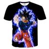 Summer anime Dragon Ball Wukong children's T-shirt summer fashion casual T-shirt boys and girls clothing T-shirt short sleeved