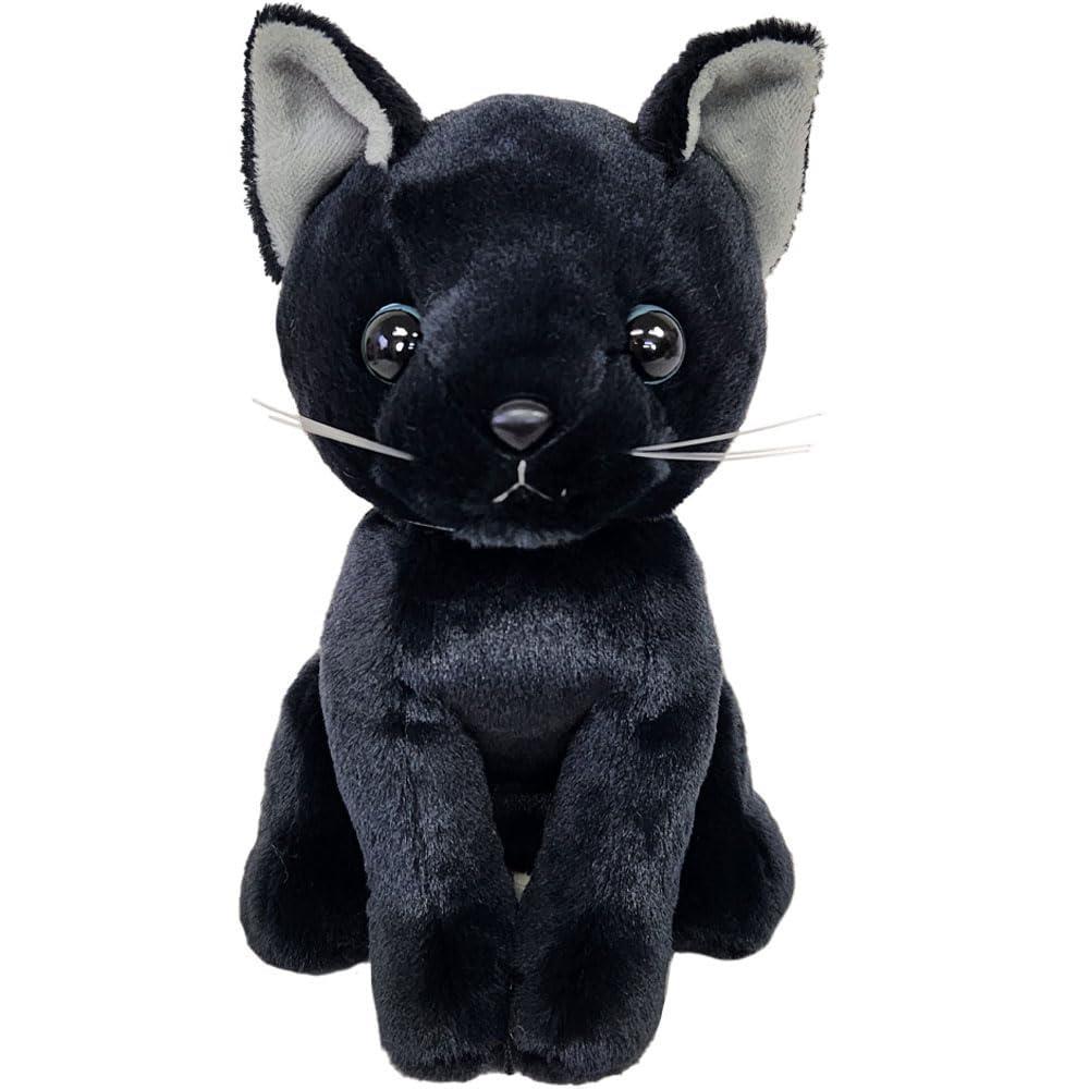 

[BESTEVER] Cat Plush Toy Realistic Kitten Hand Resize Paw Embroidery Birthday Gift Present [Premium Kitty] Kuroneko Black Cat Best Ever Japan