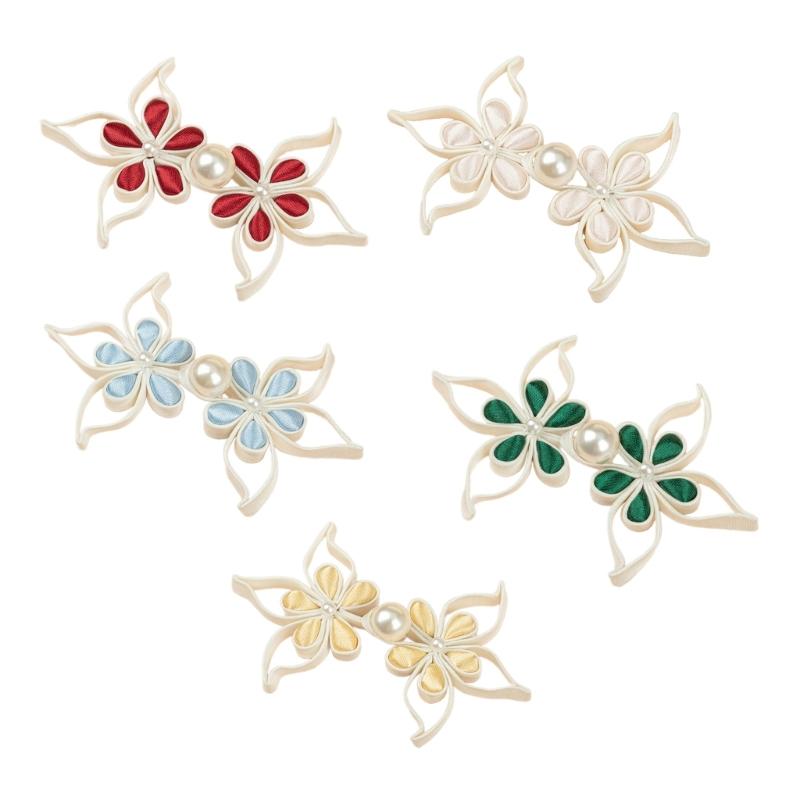 Traditional Cheongsam Knot Button Butterfly Shape Chinese Closures Buttons Sewing Fasteners for Clothing Embellishment