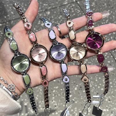 Versatile Fashionable Women Watch Women Hand Style Women Light Luxury Niche Small Exquisite Simple High End Regular Quartz Watch