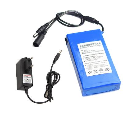 Ramidos DC 12V 6800-18000mAh Super dobíjecí Li-ion lithiová baterie + EU zástrčka