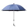 Baby Stroller Umbrella with Clamp UPF 50+ Sun UV Protection Adjustable Waterproof Windproof Universal Outdoor UV Blocking Pram Parasol
