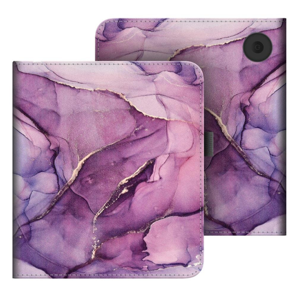 Auto Sleep/Wake N428 Smart Cover PU Leather Protective Shell for KOBO Libra Colour 2024