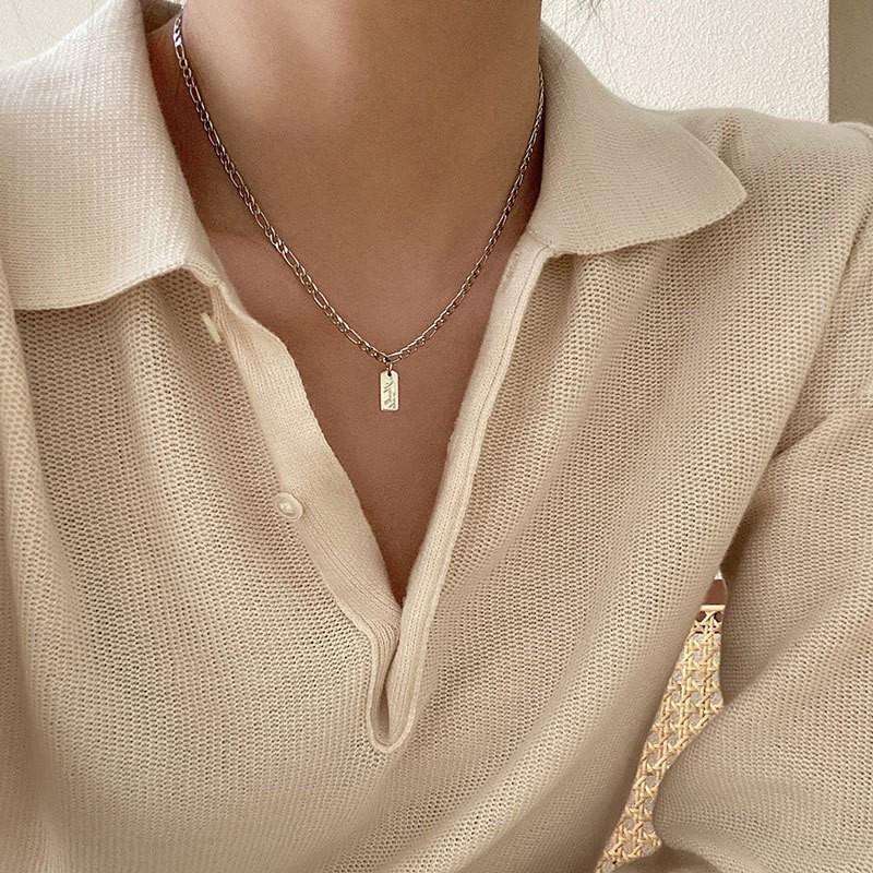 

Роскошное двухслойное жемчужное ожерелье в корейском стиле, Женская мода, Титановая сталь, Не выцветает