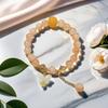 2025 Jadeite Green Jade Rabbit Bracelet: High-End Chinese Style, Year of the Snake, Elegant Women's Niche Beaded Design